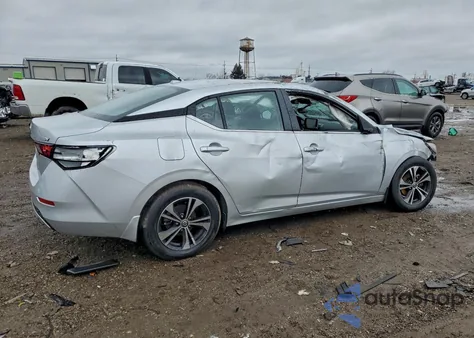 2022 Nissan Sentra Sv из США, поврежденный, VIN 3N1AB8CV9NY293014